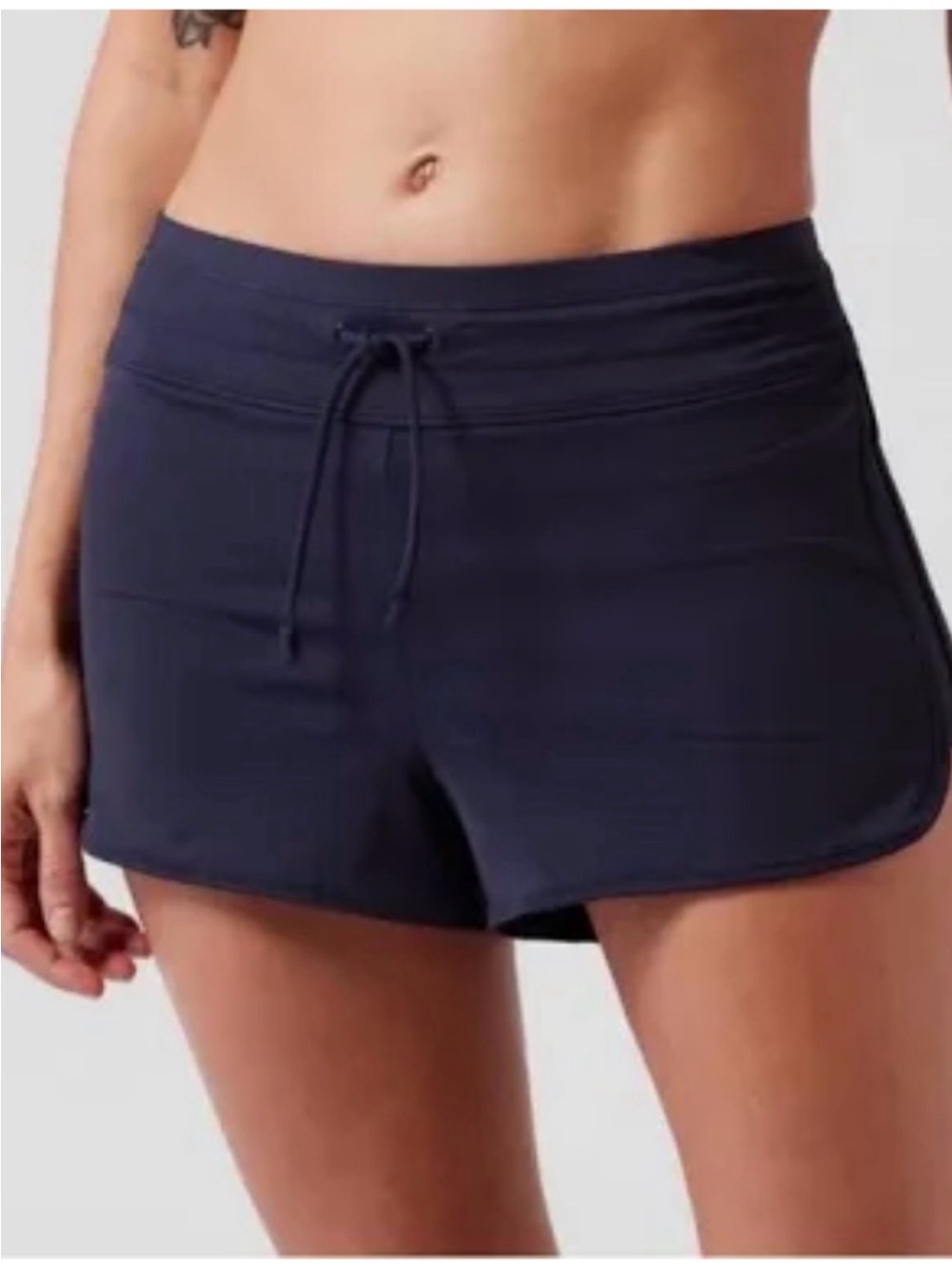 Athleta Navy surge swim Shorts